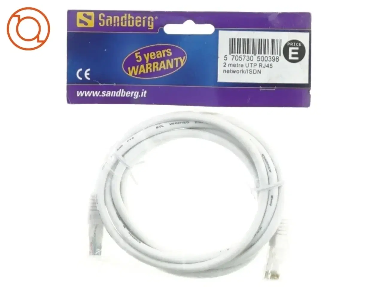 Billede 1 - Internetkabel fra Sandberg (str. 13 x 17 cm)