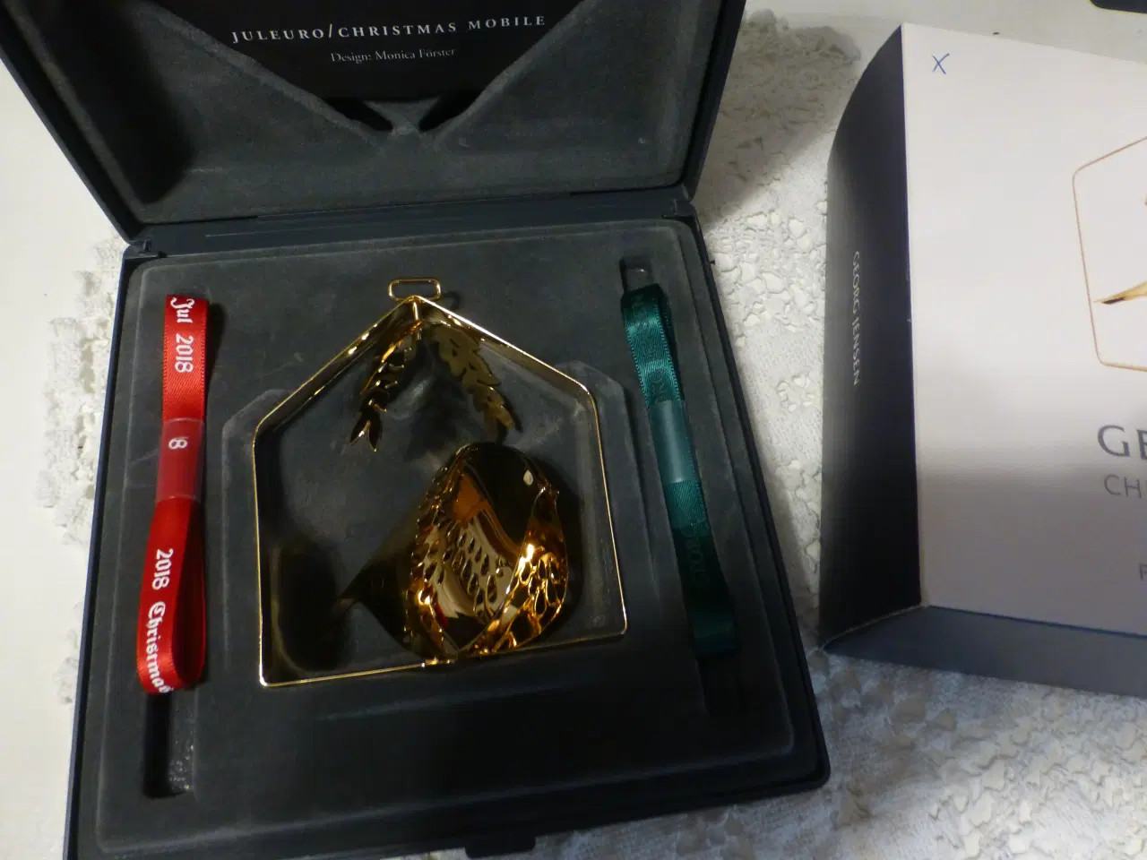 Billede 1 - Georg Jensen Vinterfugl 2018 Guld 