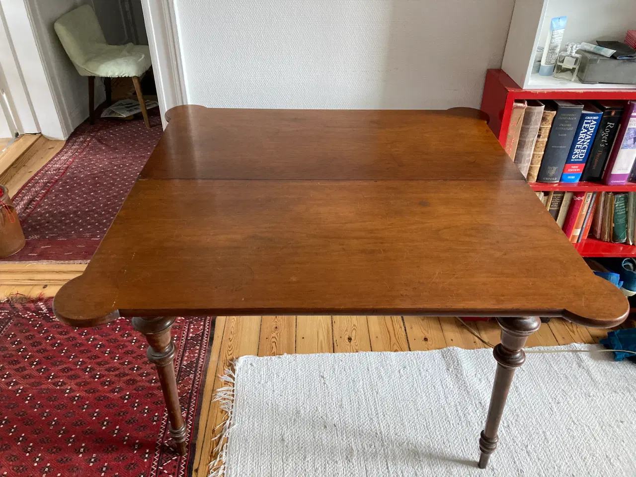 Billede 1 - Spillebord, nøddetræ, Frederik 8. (1808-1863)