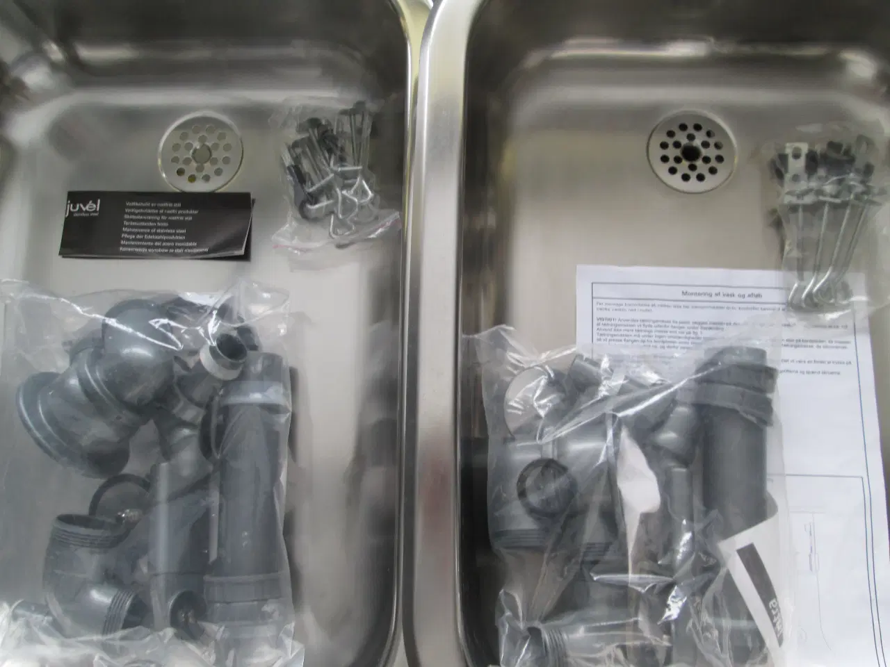 Billede 1 - 2 nye Juvel Køkkenvaske