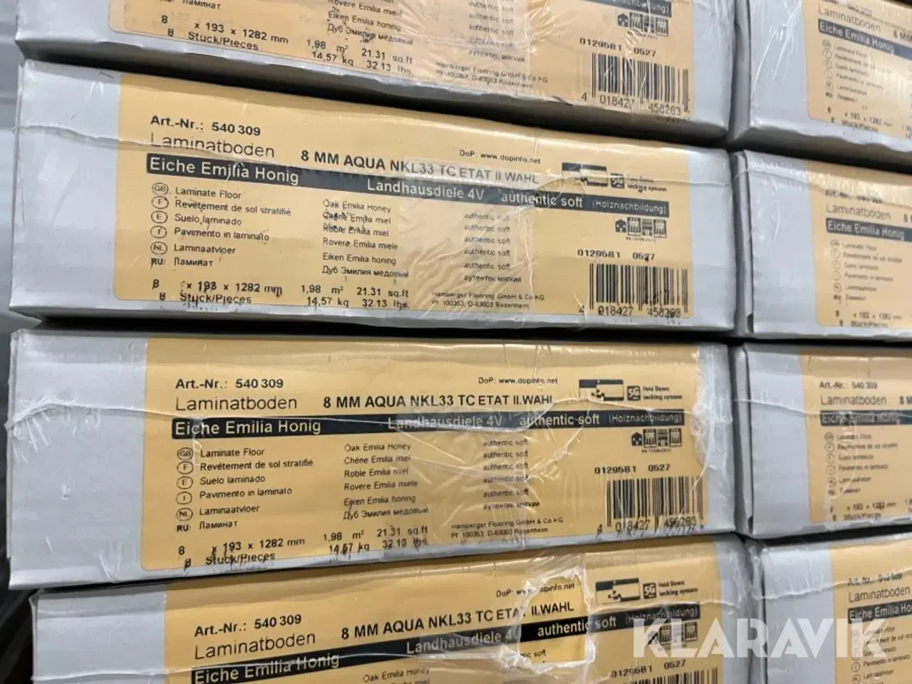 Billede 7 - Laminat gulv HARO Eiche Emilia Honig 75 m2