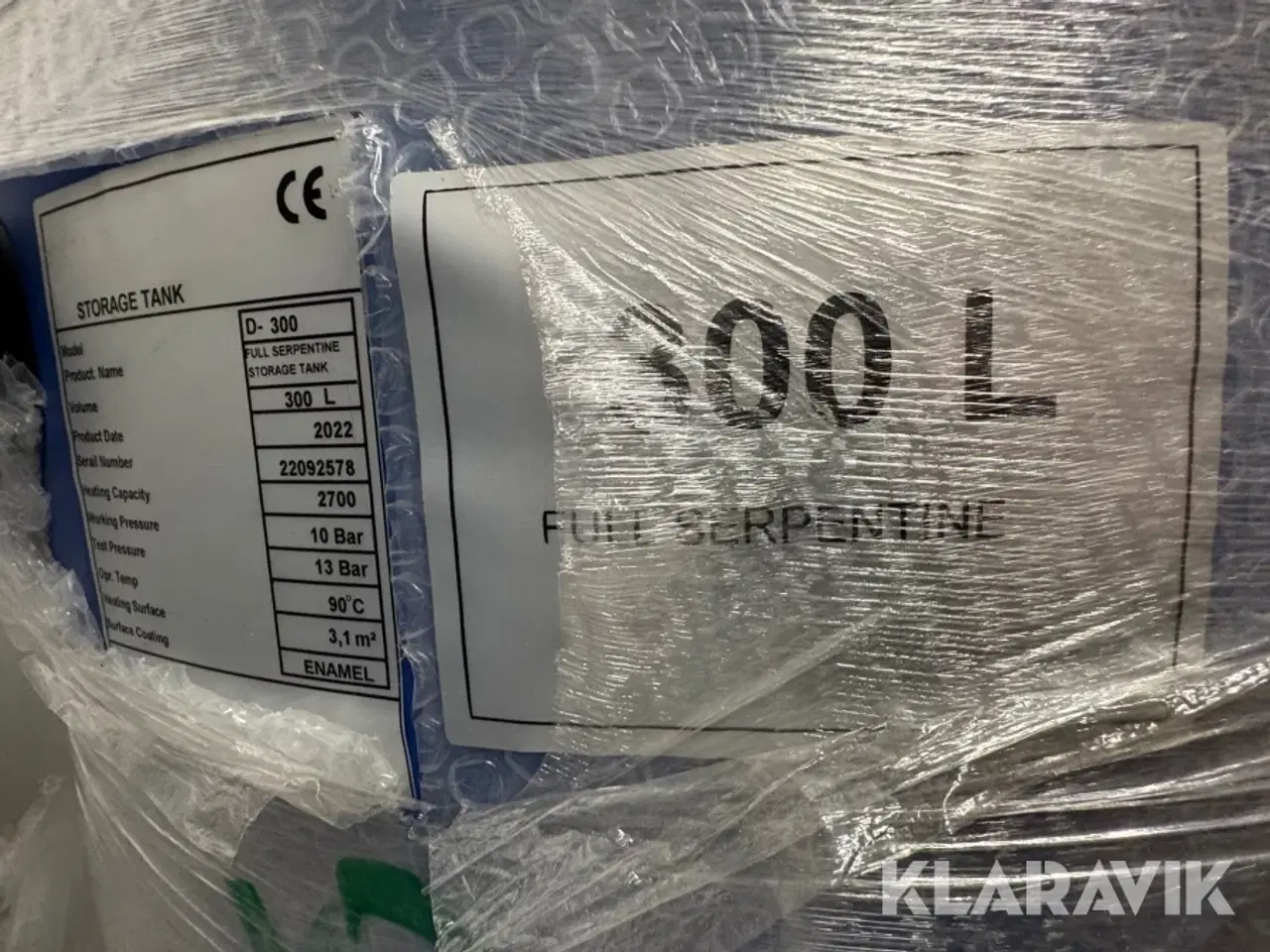 Billede 3 - Varmtvandsbeholder Caldomax Storage tank 300L