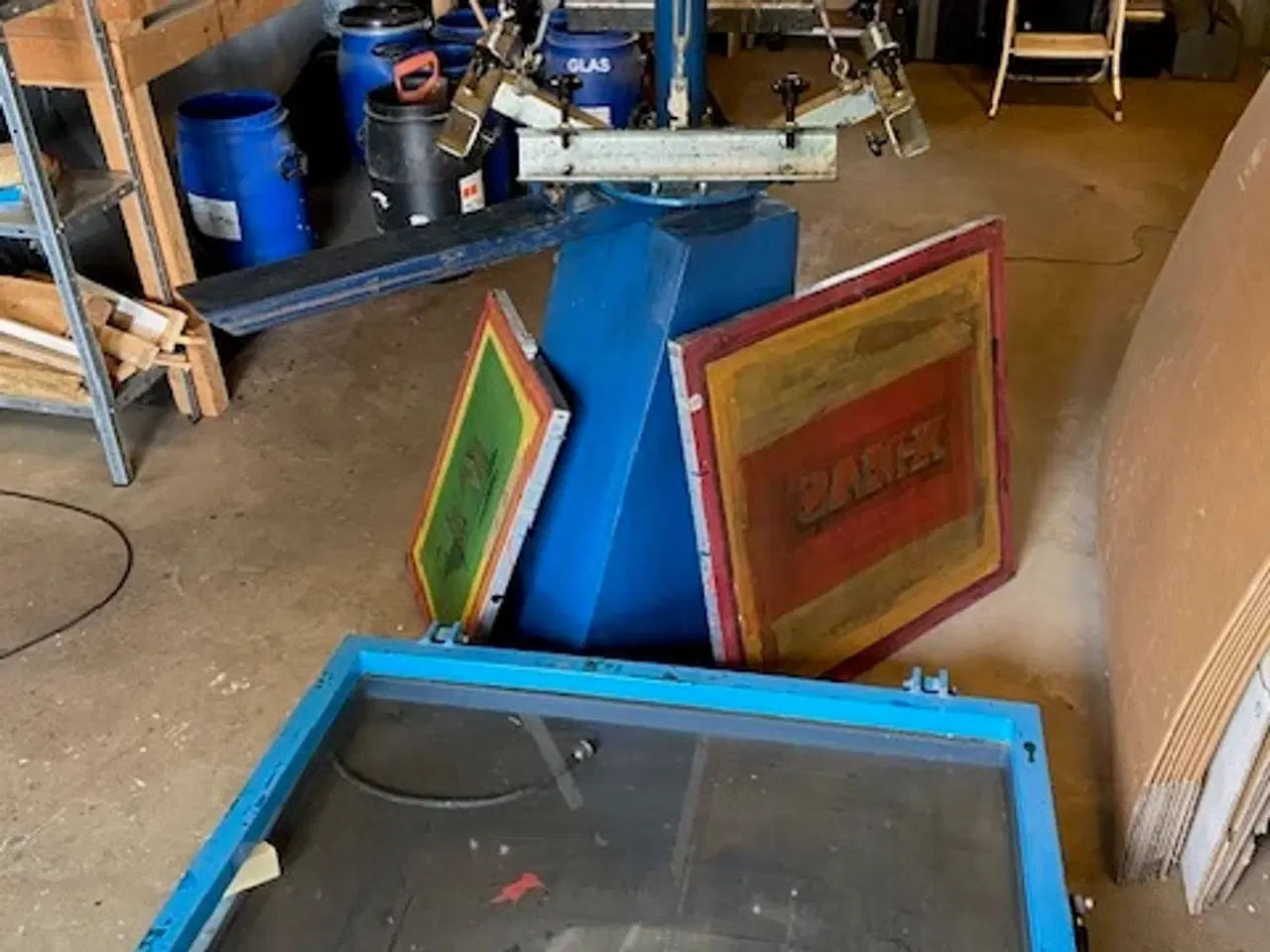 Billede 1 - Serigrafiudstyr