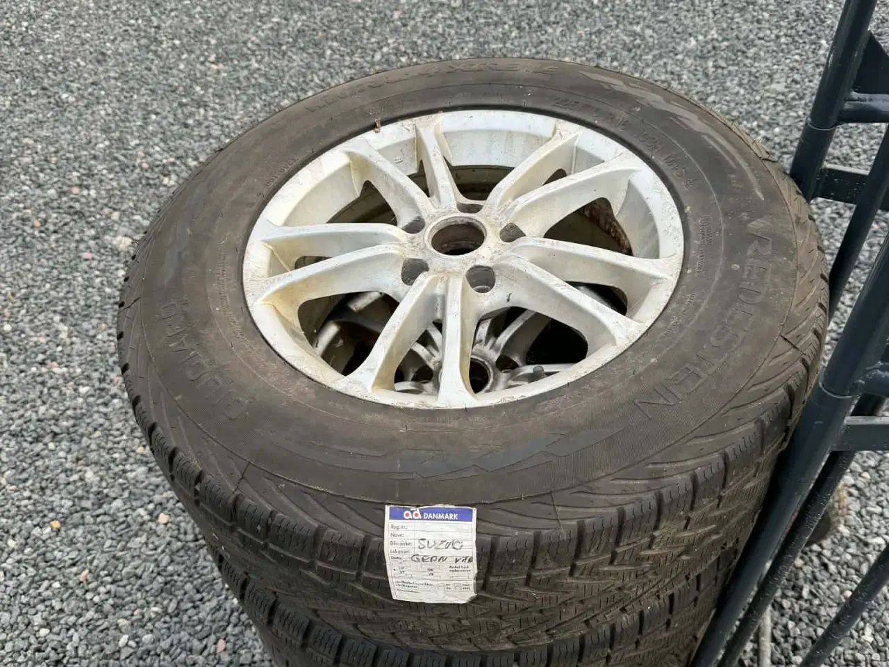 Billede 3 - 16" Alufælge Suzuki med vinterdæk