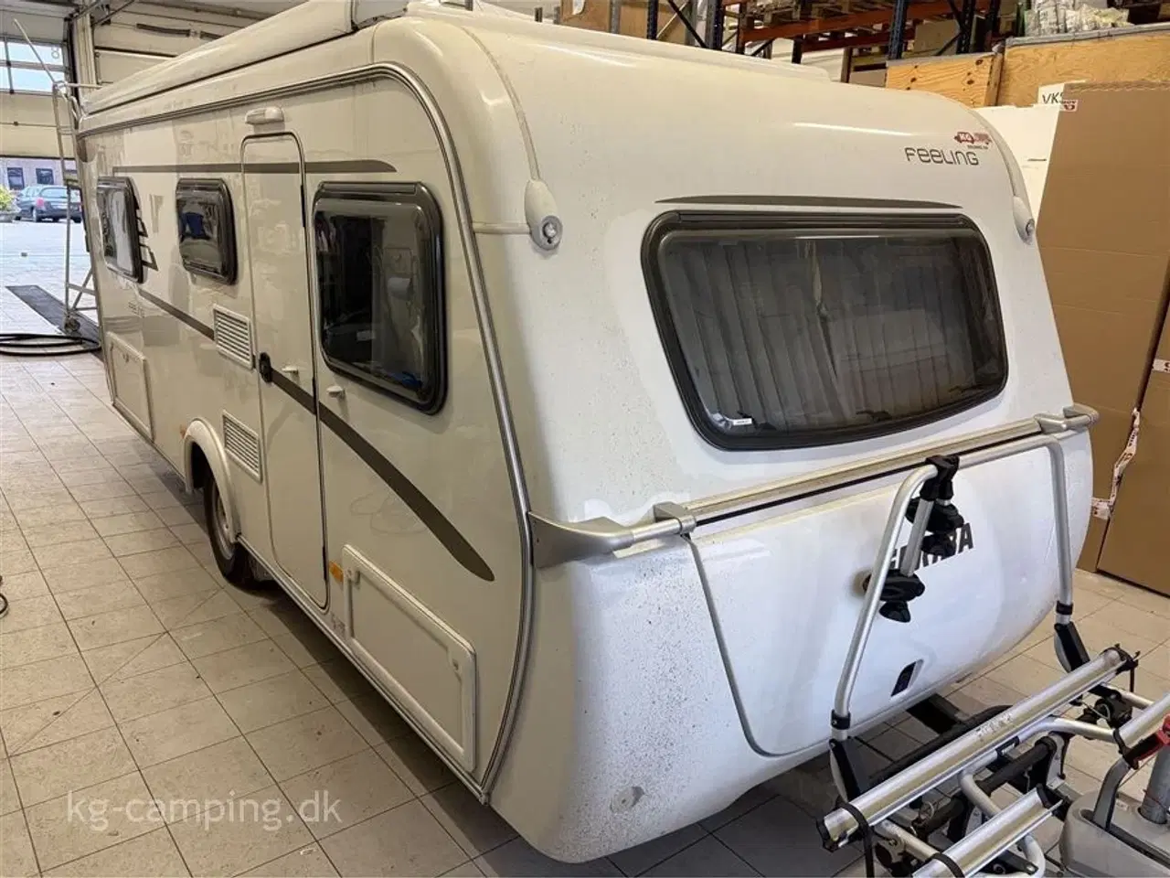 Billede 1 - 2021 - Hymer Feeling 442   Den rigtige rejsevogn med lav vindmodstand og meget udstyr. (vogn under klargøring)