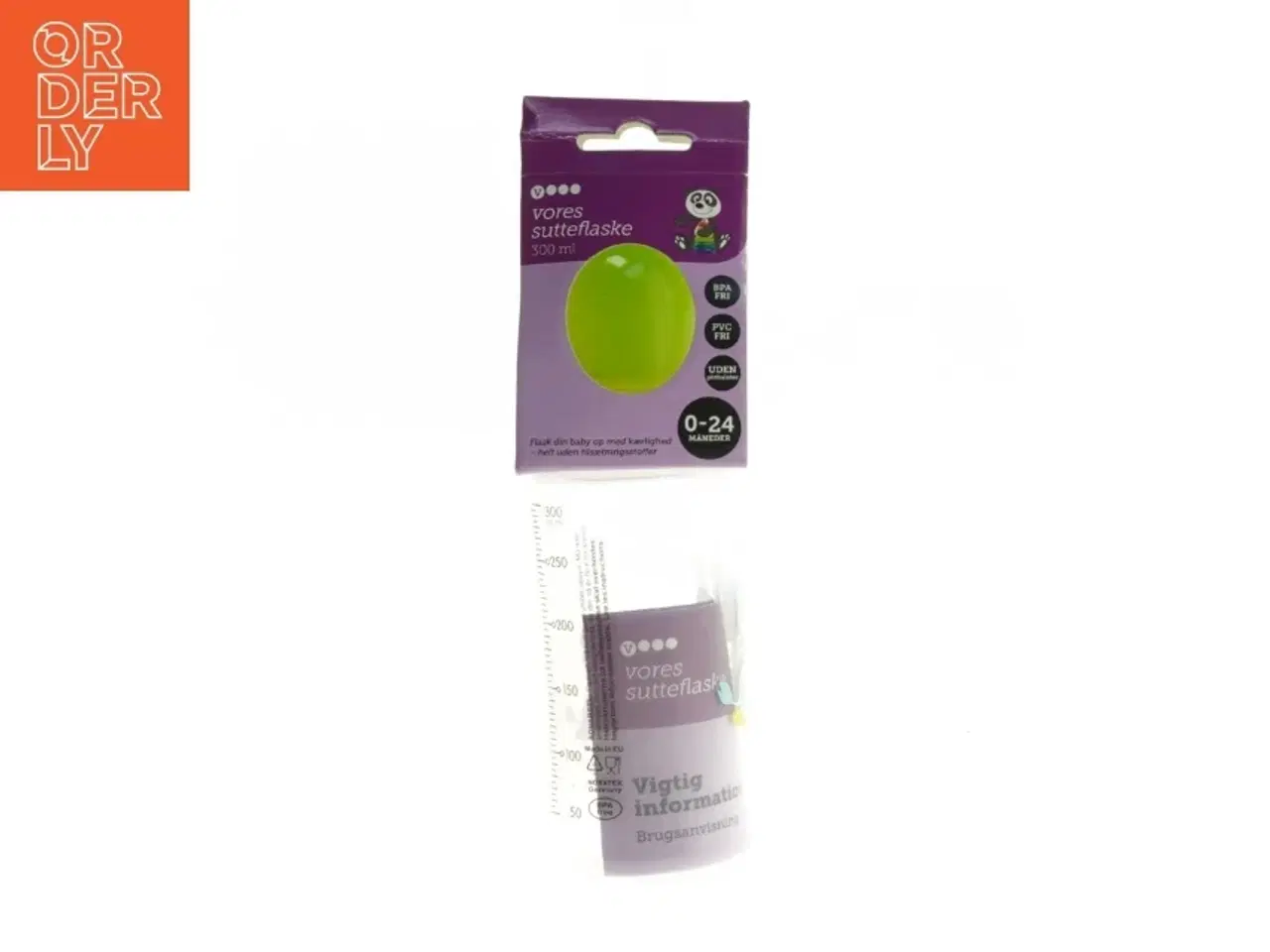 Billede 1 - Sutteflaske 300 ml fra Vores (str. 300 ml)