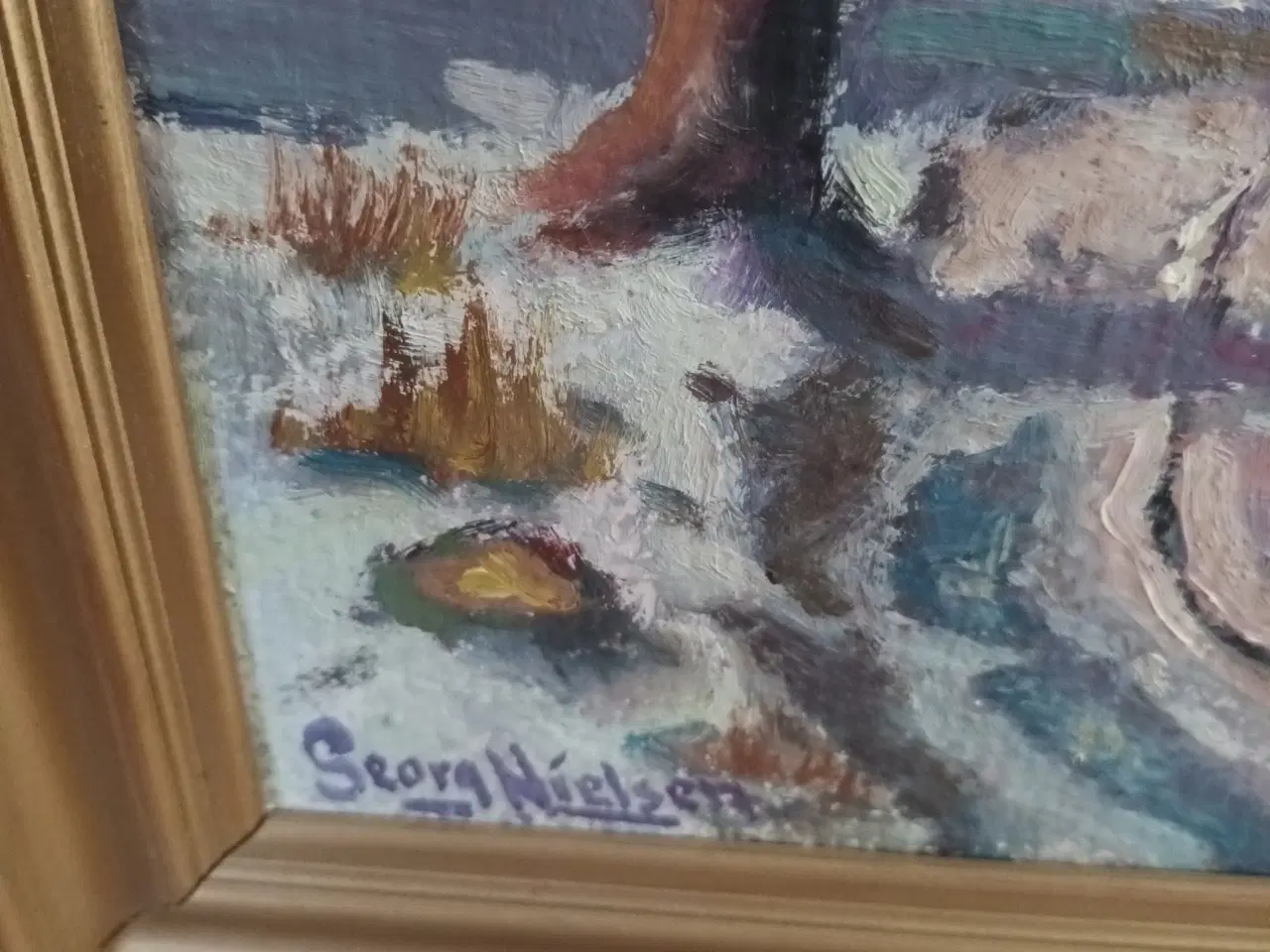 Billede 2 - Maleri af Georg Nielsen, Nyborg maler.