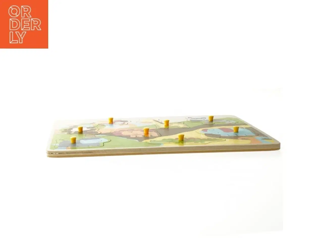 Billede 3 - Puslespil med dyremotiver fra Hape (str. 29x20,5 cm)