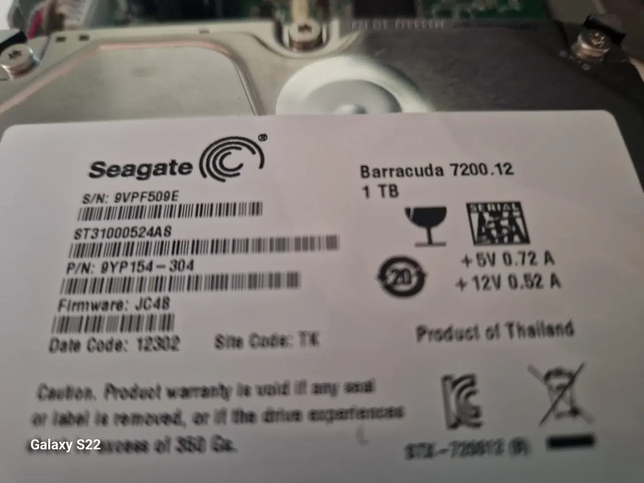 Billede 4 - Backup Harddisk, Seagate HDD - 1 TR