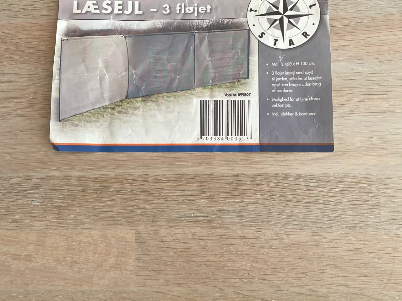 Billede 2 - 3 fløjet læsejl