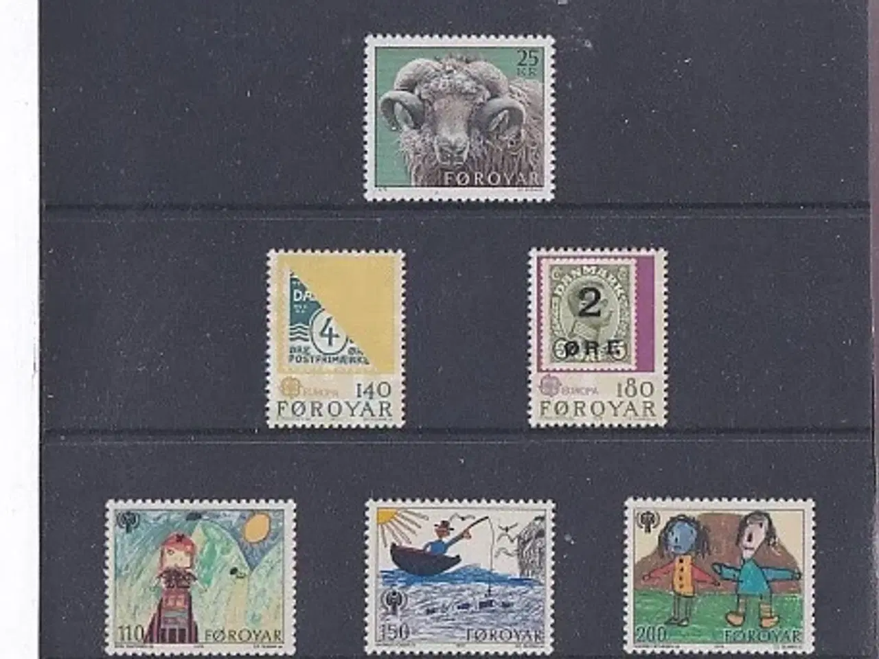 Billede 1 - Færøerne - 1979 Komplet - Postfrisk