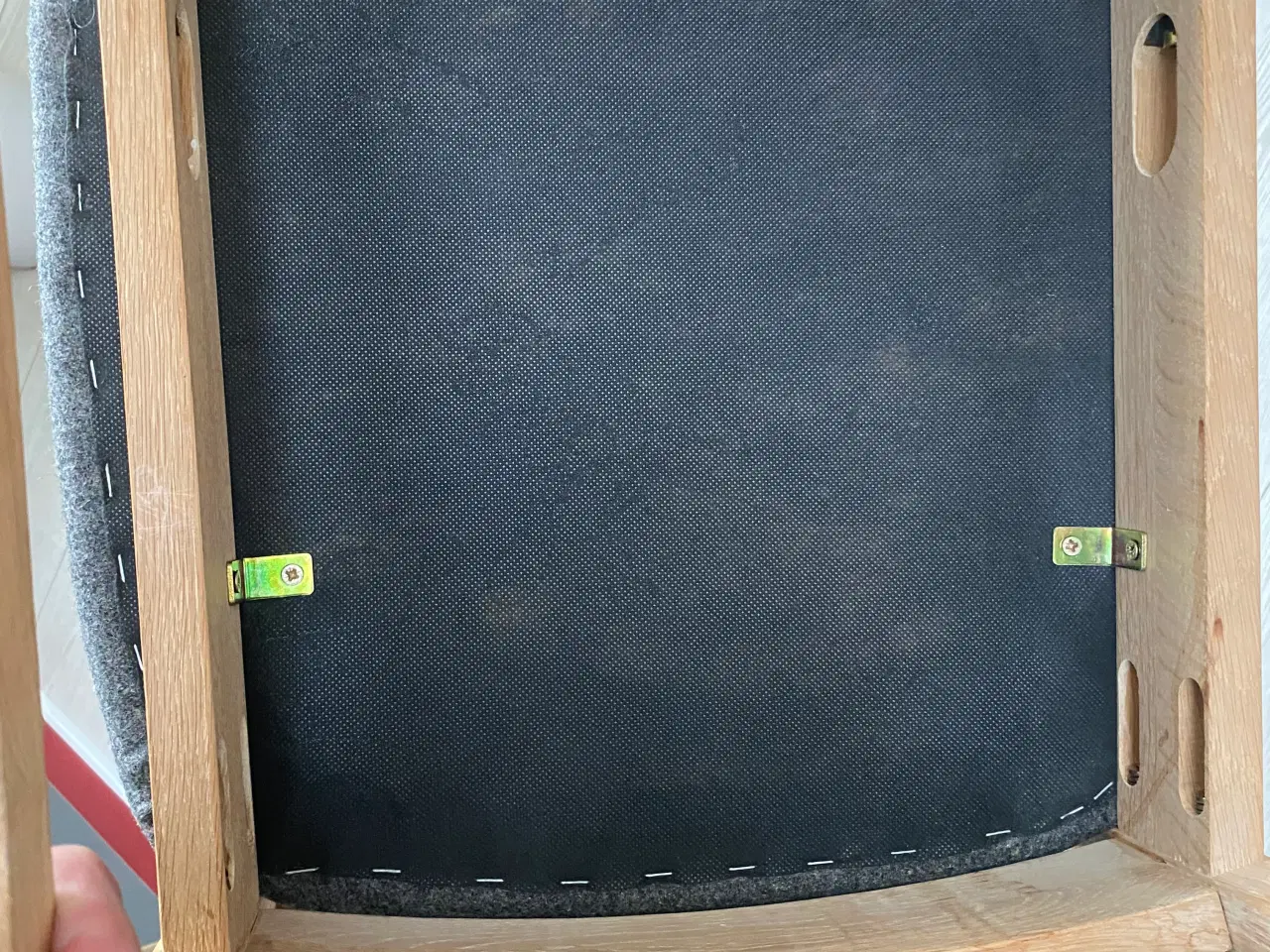 Billede 6 - Spisebord med stole i eg