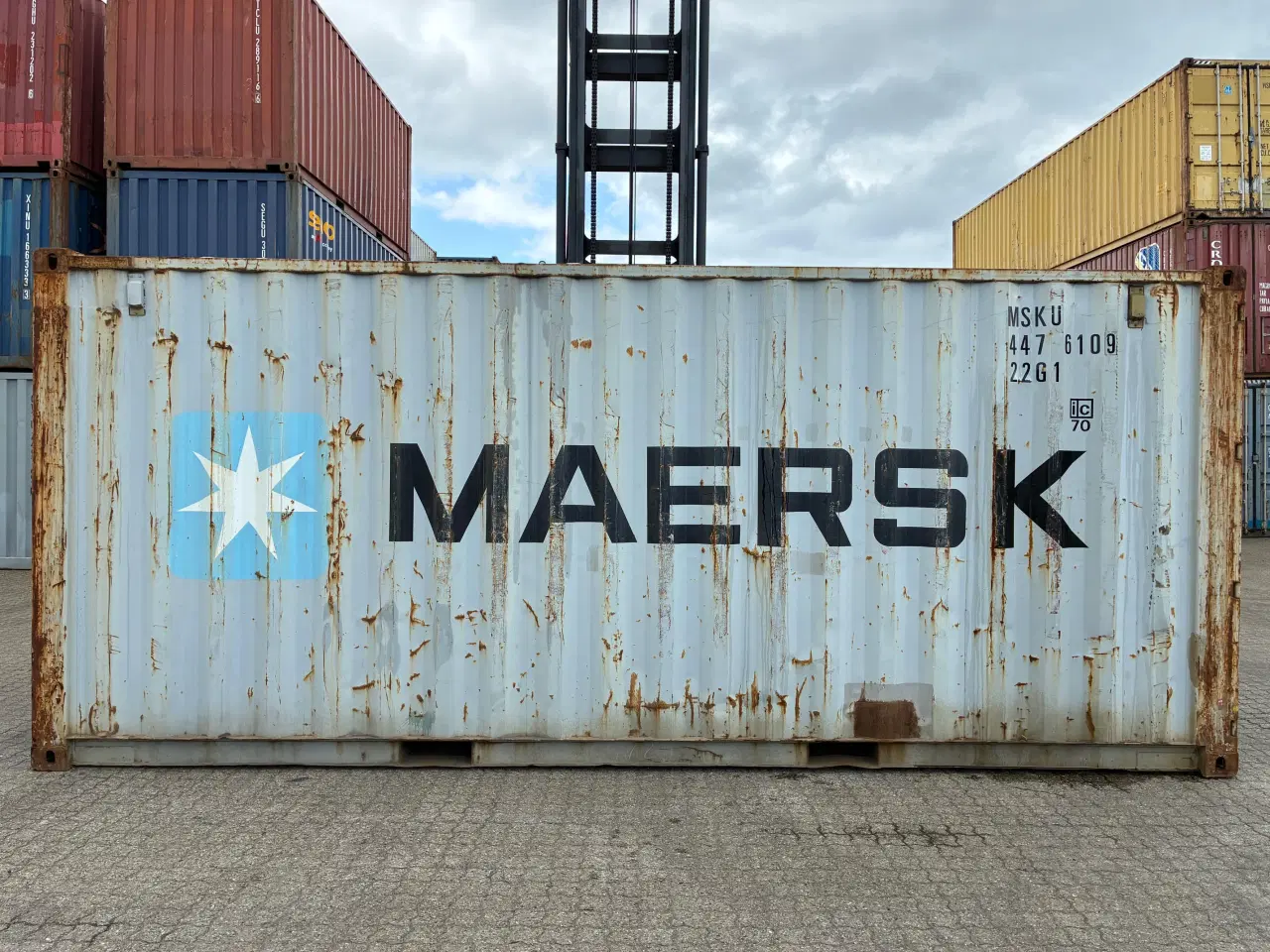 Billede 3 - 20 fods Container- ID: MSKU 447610-9