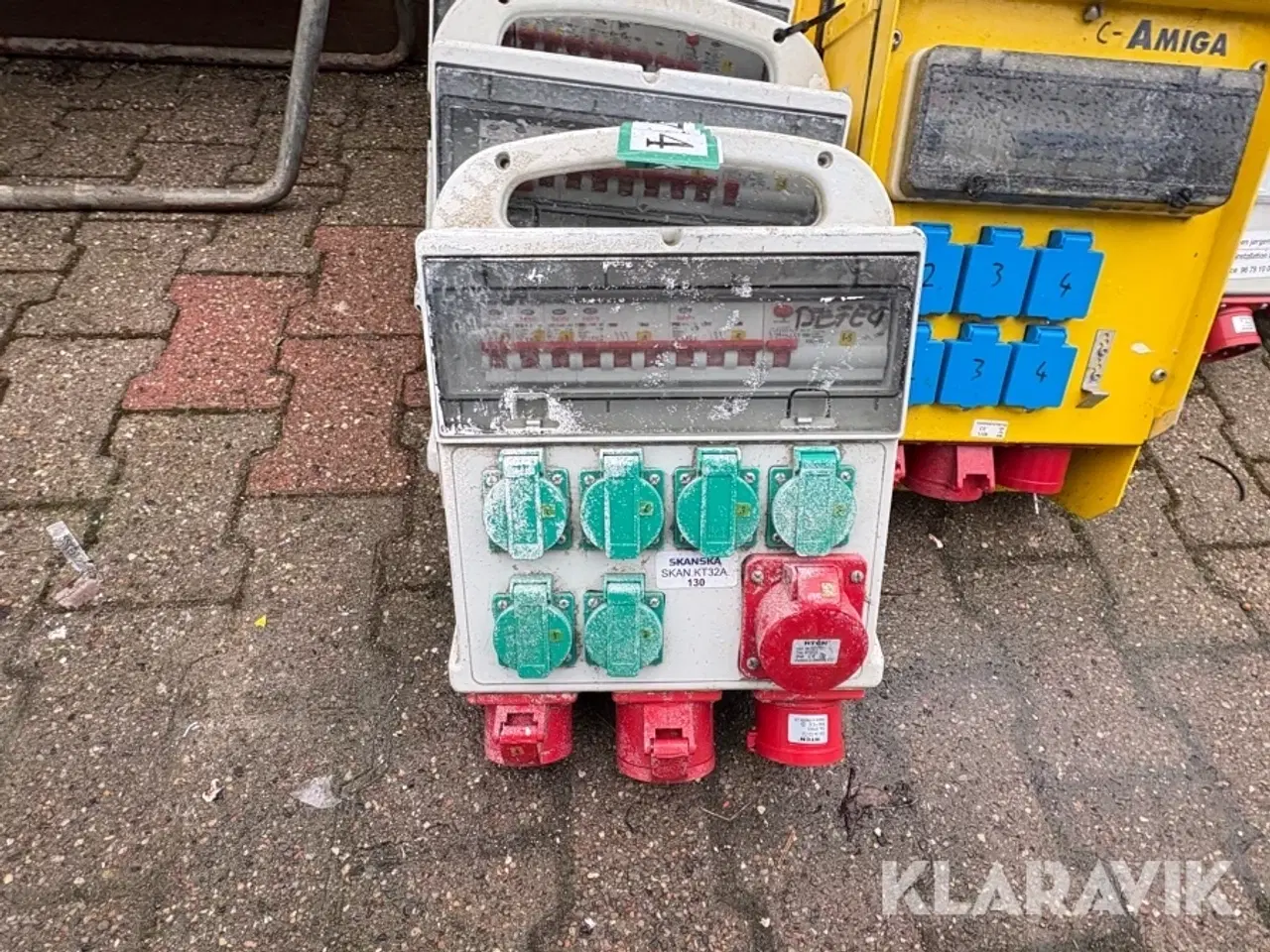 Billede 3 - Byggestrømtavler 7 styk