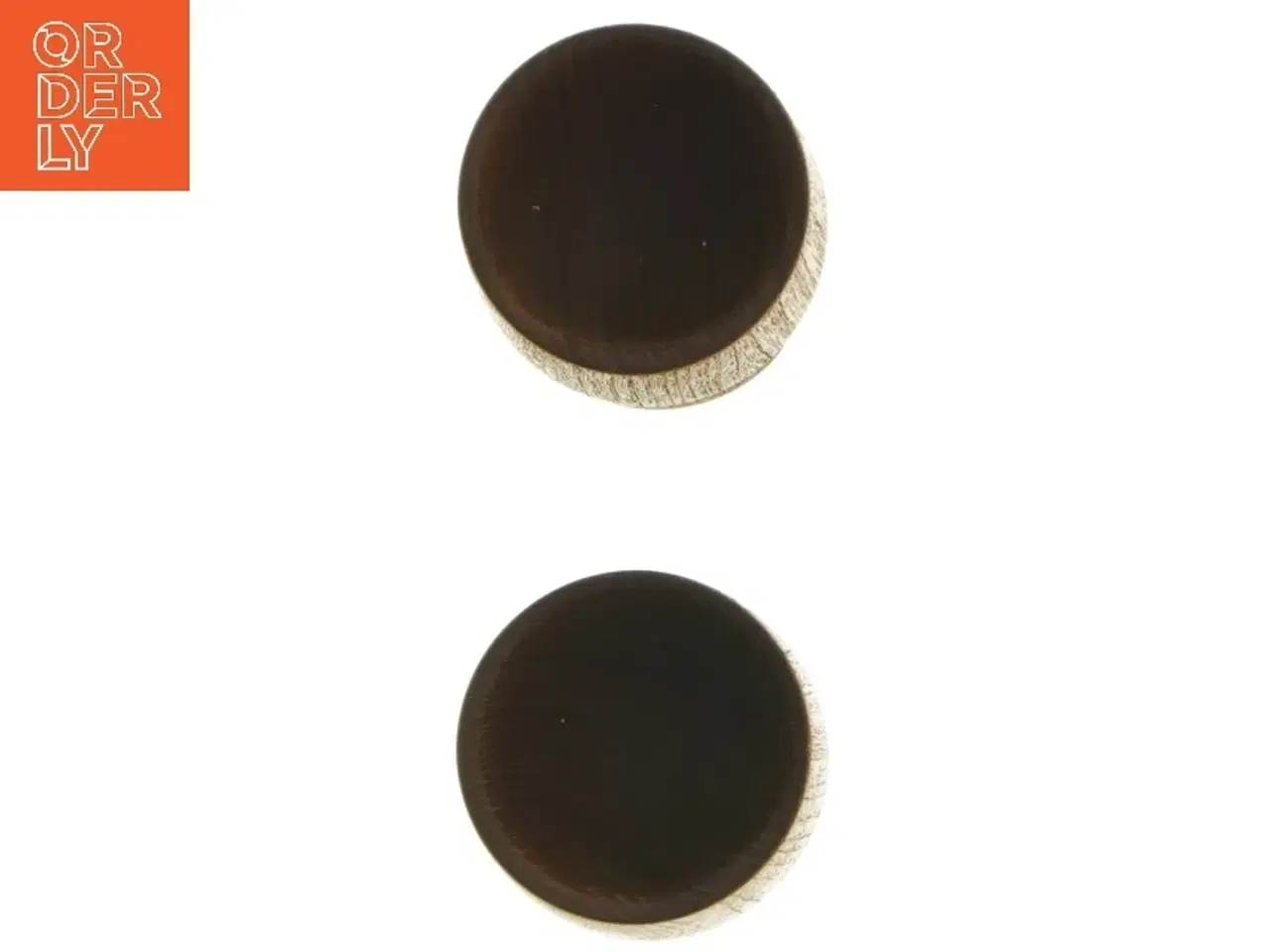 Billede 3 - Træ lysestager (str. Ø 4,7x8 cm)