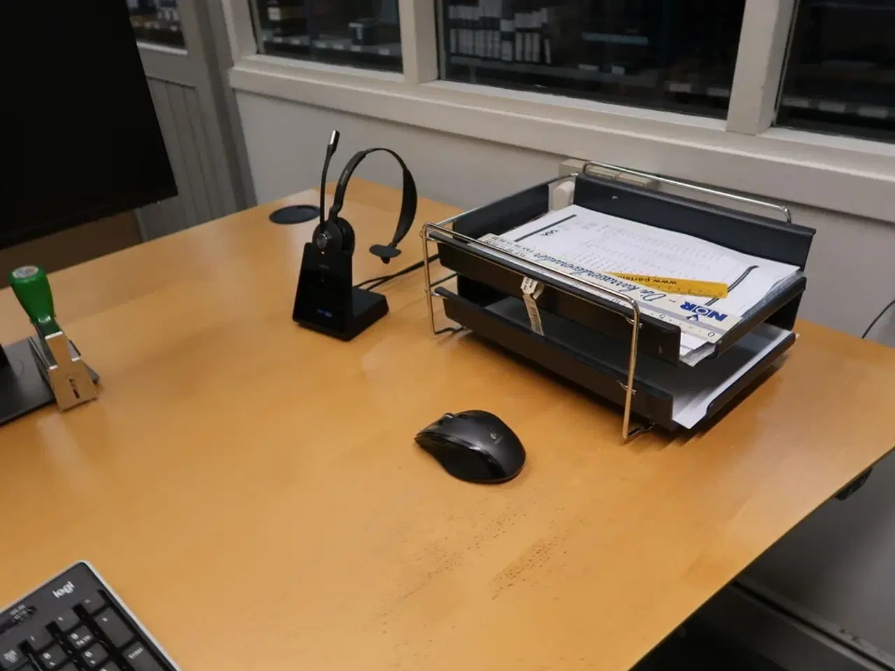 Billede 3 - 2 stk. computerskærme DELL P2419H, computer, tastatur, mus, computer, headset