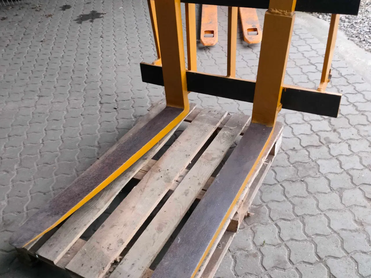 Billede 3 - Hydrema Pallegafler og frontskovl
