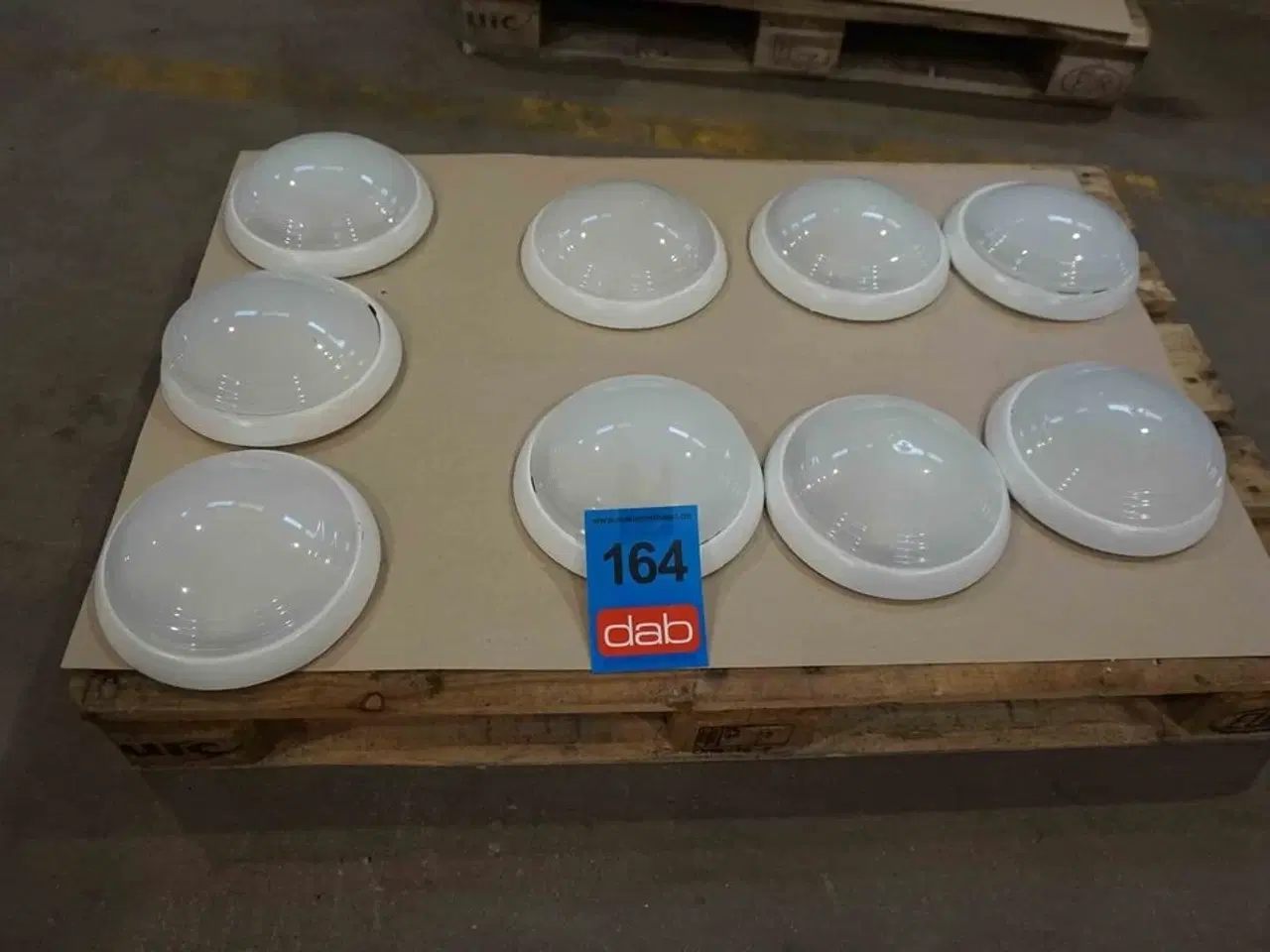 Billede 1 - 9 stk væg/plafond lamper Ø: 24 cm (MOMSFRI)