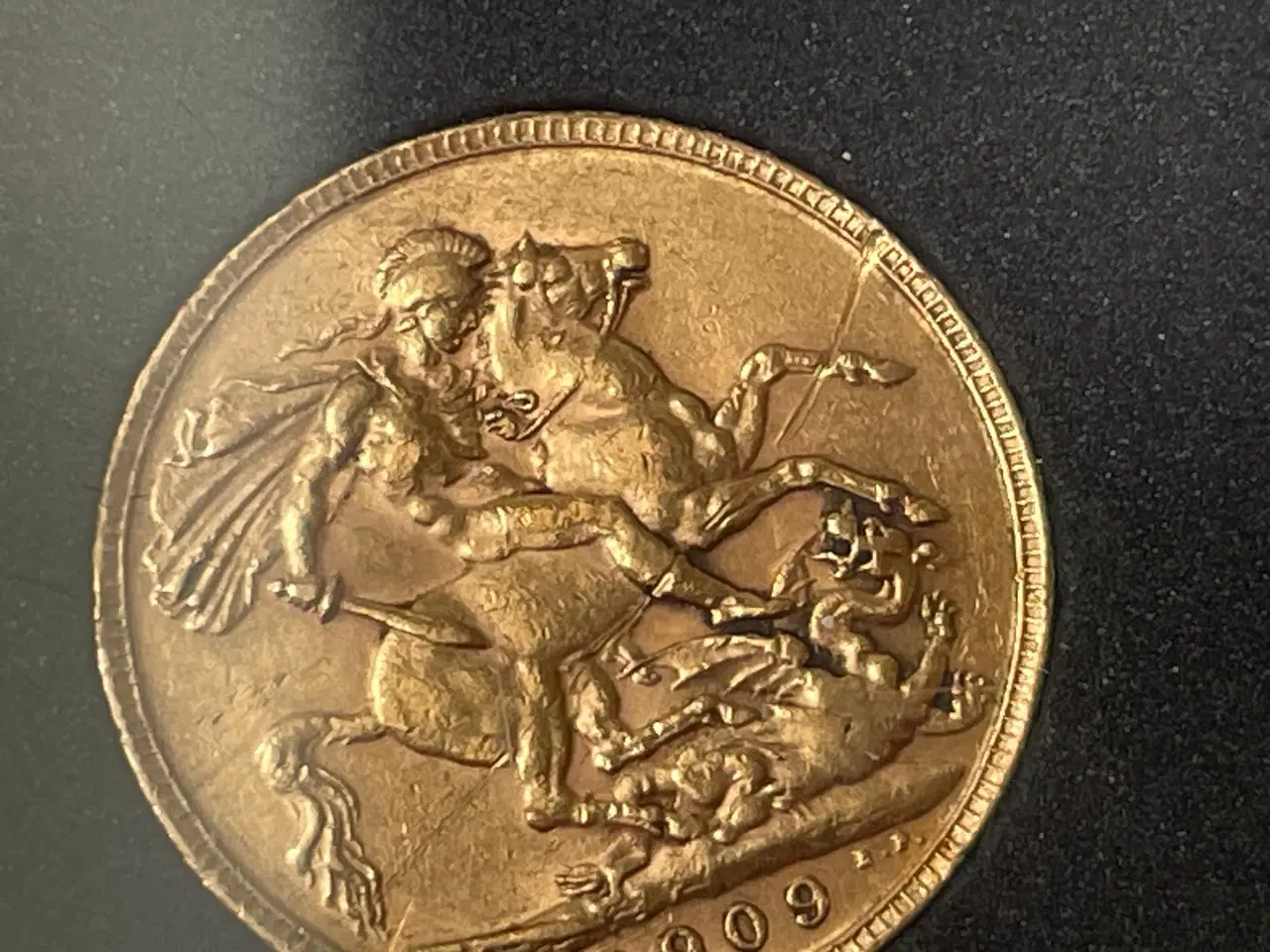 Billede 3 - Fridtjof Hansen samling, 1 Sovereign guld, mynter 