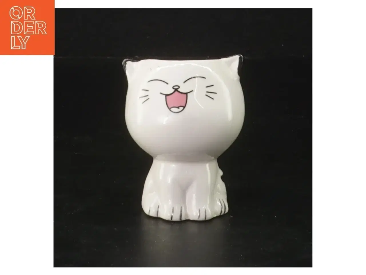 Billede 1 - Vase formet som kat (str. 7 cm)