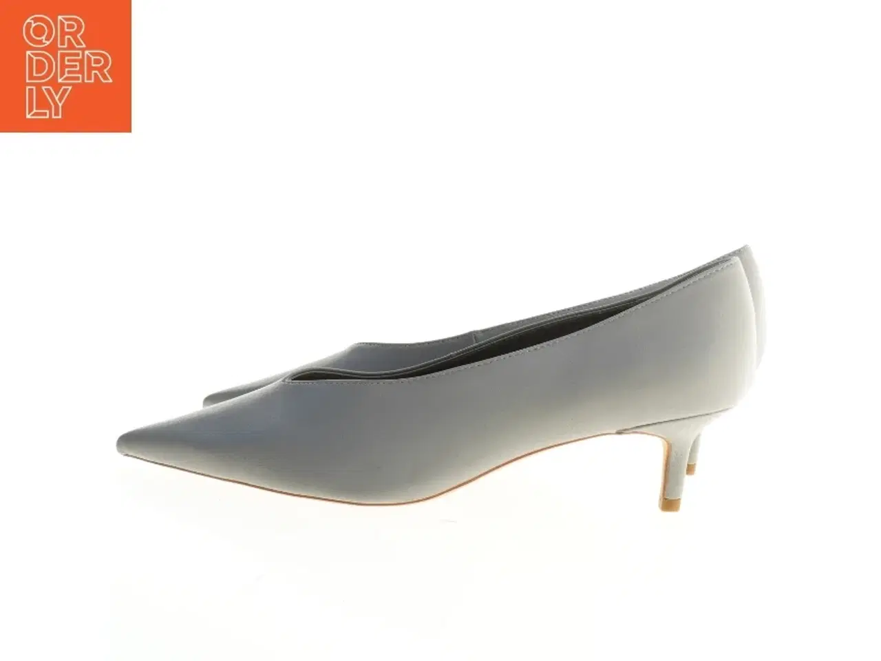 Billede 1 - Grå stiletter (str. 40)