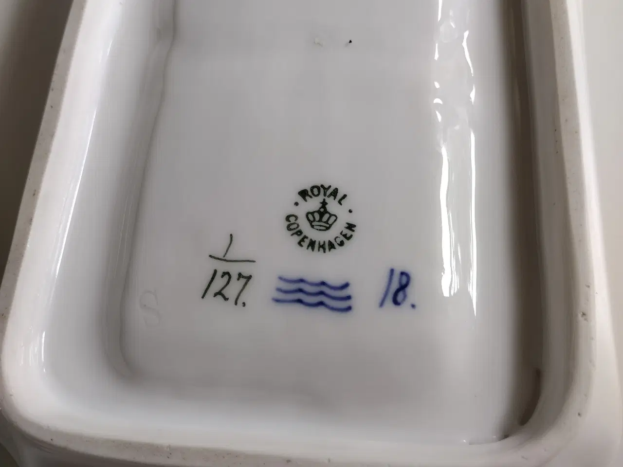Billede 2 - Gammel Kongelig Porcelæn skrivesæt