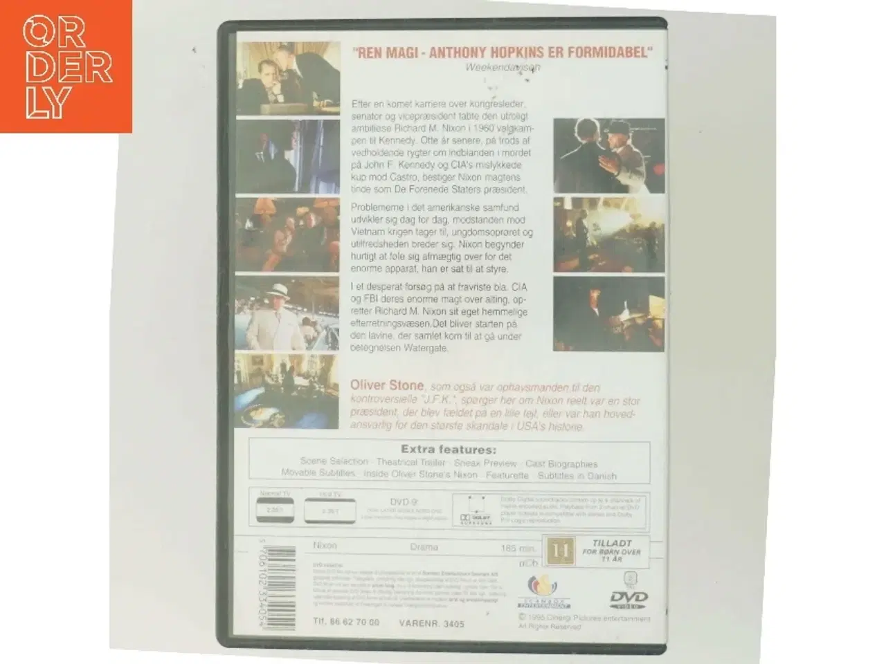 Billede 3 - Nixon med Anthony Hopkins (DVD)