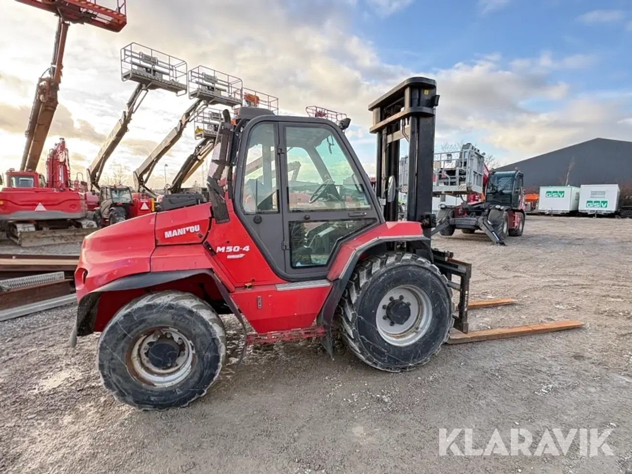 Billede 7 - Gaffeltruck Manitou M50-4 4x4