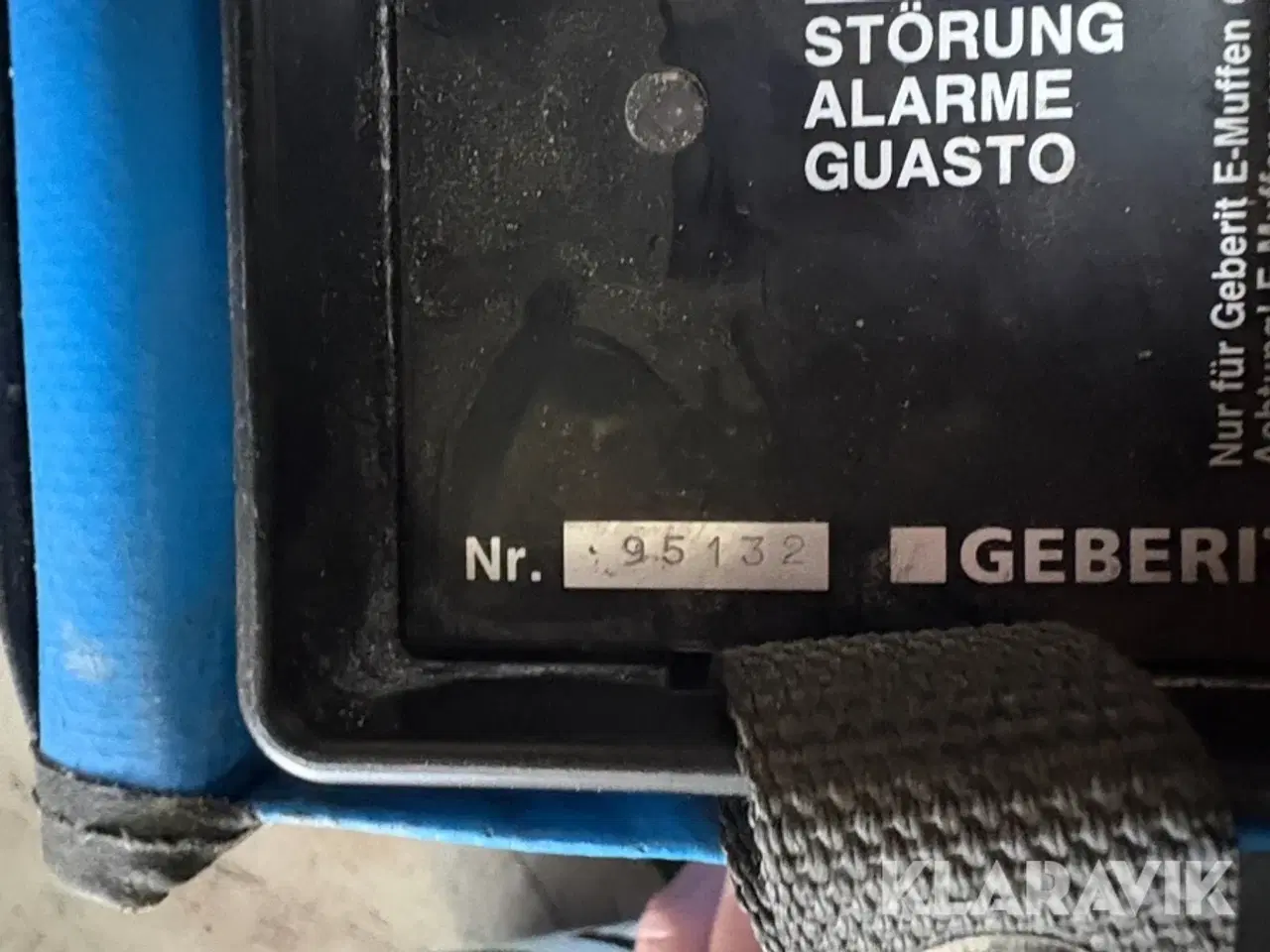 Billede 3 - Rørsvejser til UV system Geberit F5A