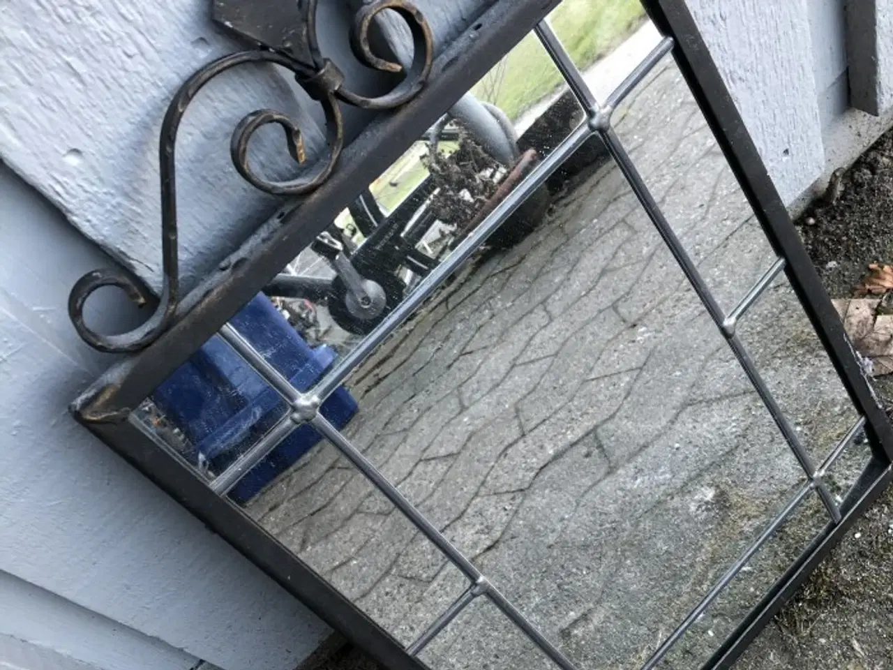 Billede 2 - Smedejernspejl – 33x53 cm