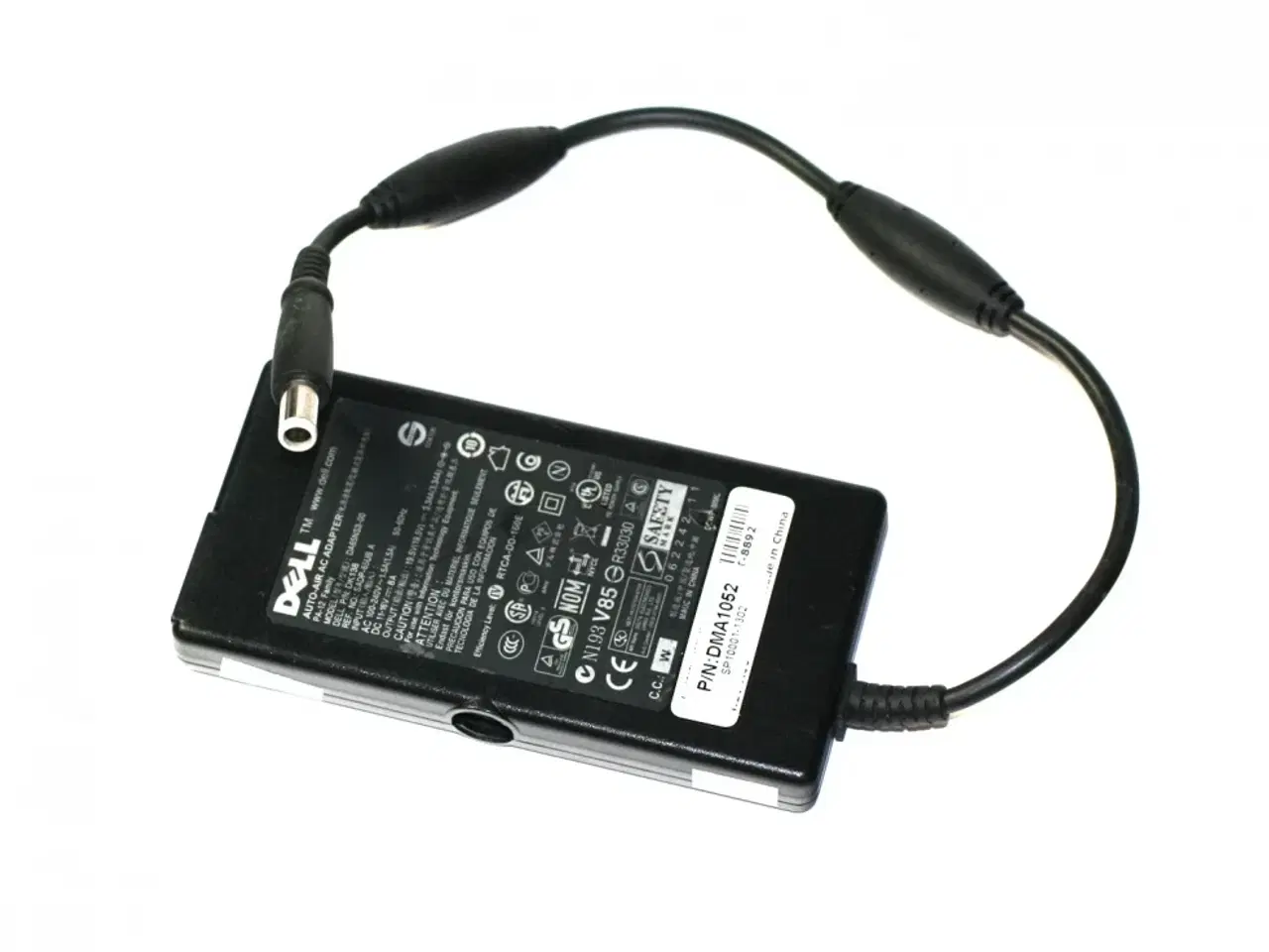 Billede 1 - Dell 65W 19.5V 3.34A Slim strømforsyning med 7.4mm x 5.0mm - Original (refurbished)