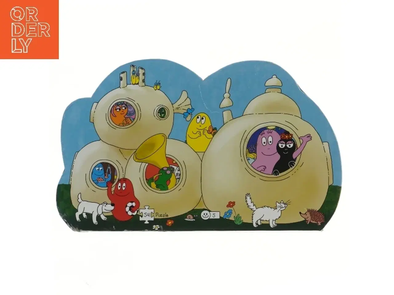 Billede 1 - Barbapapa puslespil fra Barbapapa (str. 35x21 cm)