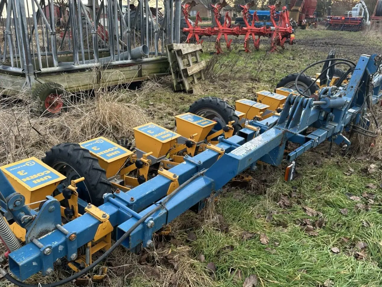 Billede 4 - Kleine Unicorn 3, 12 rækket. Utrolig velholdt maskine.