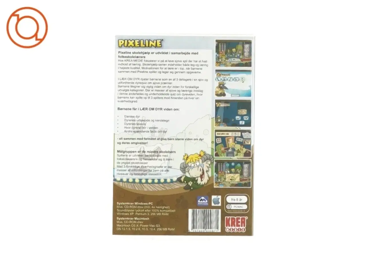 Billede 3 - Pixeline spil: "Lær om dyr"