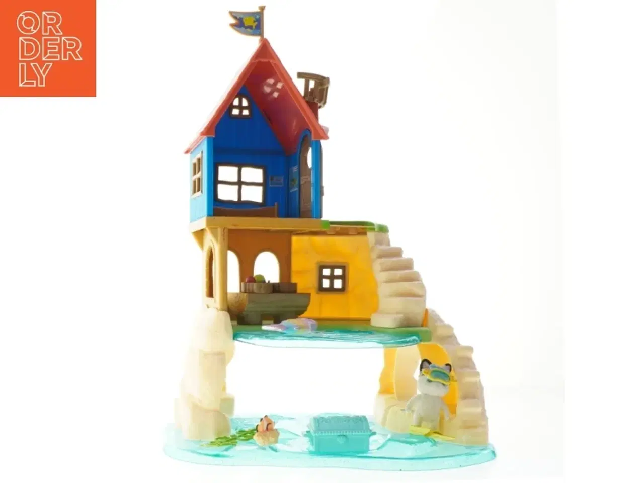 Billede 1 - Sylvanian hus med vandland (str. 43 cm)