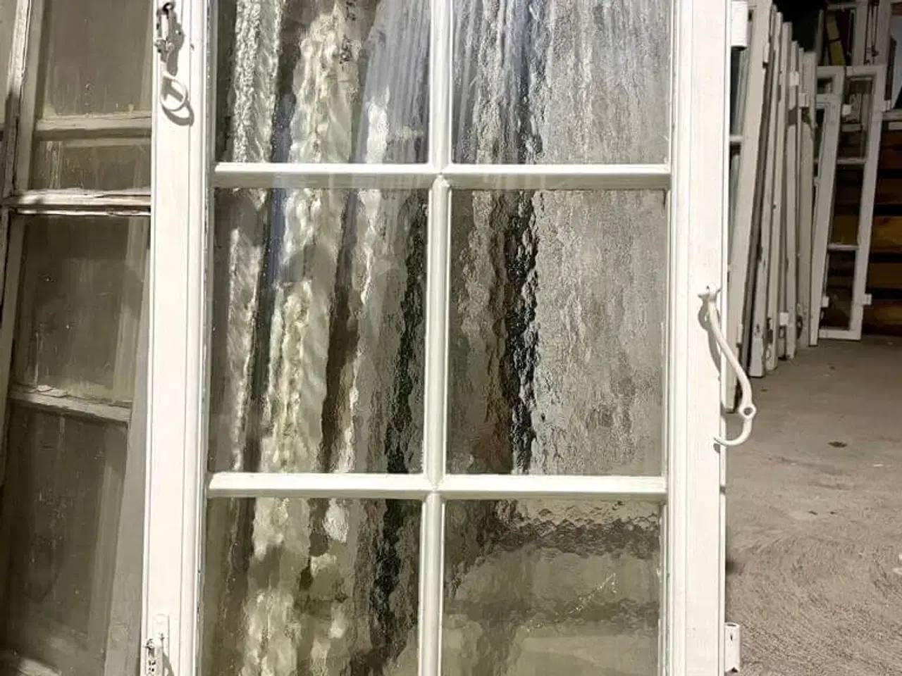 Billede 2 - 6-ruders koblet vinduesramme m. råglas