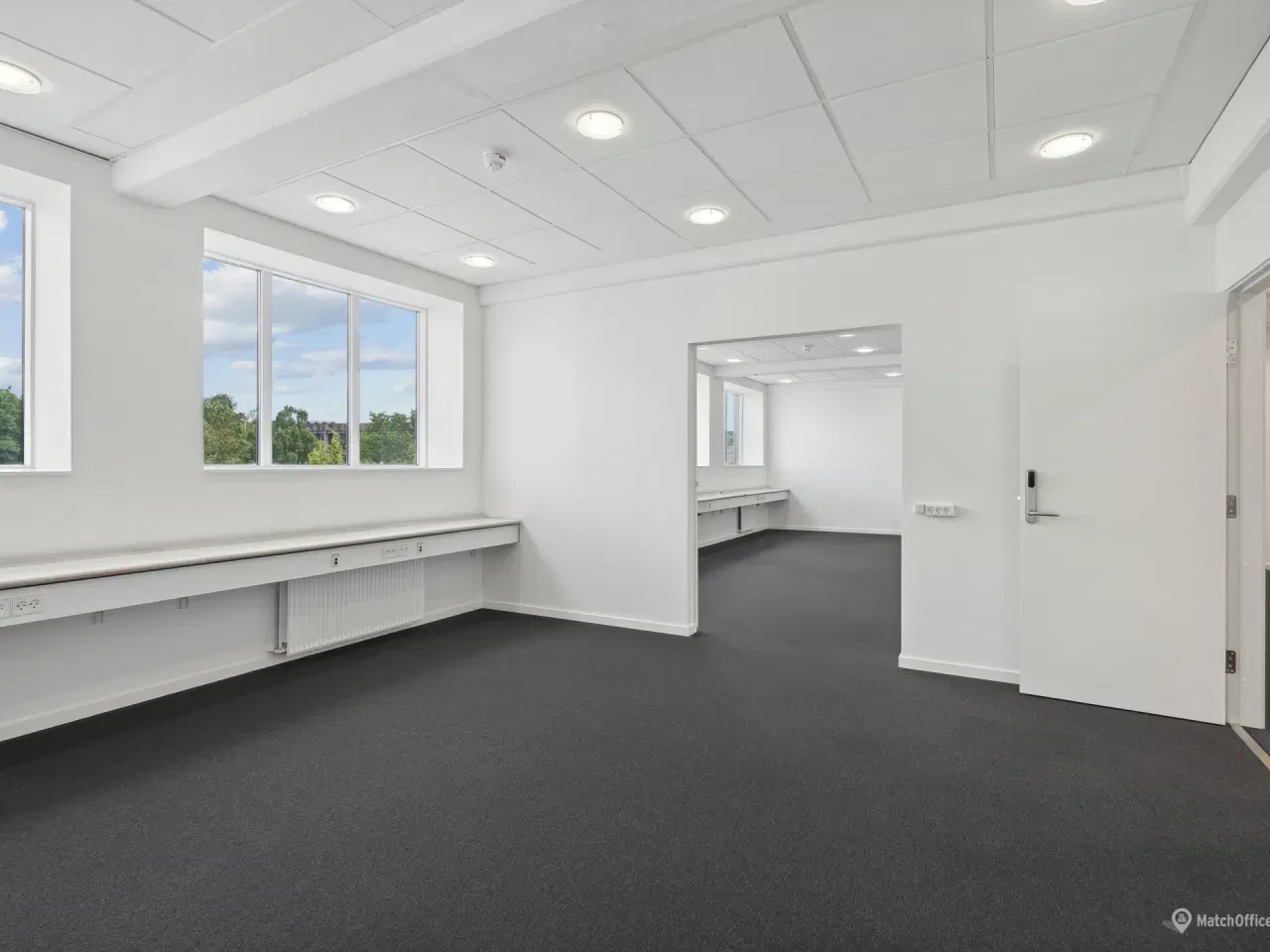 Billede 6 - Kontorlejemål med byudsigt over jernbanen og Grønttorvet