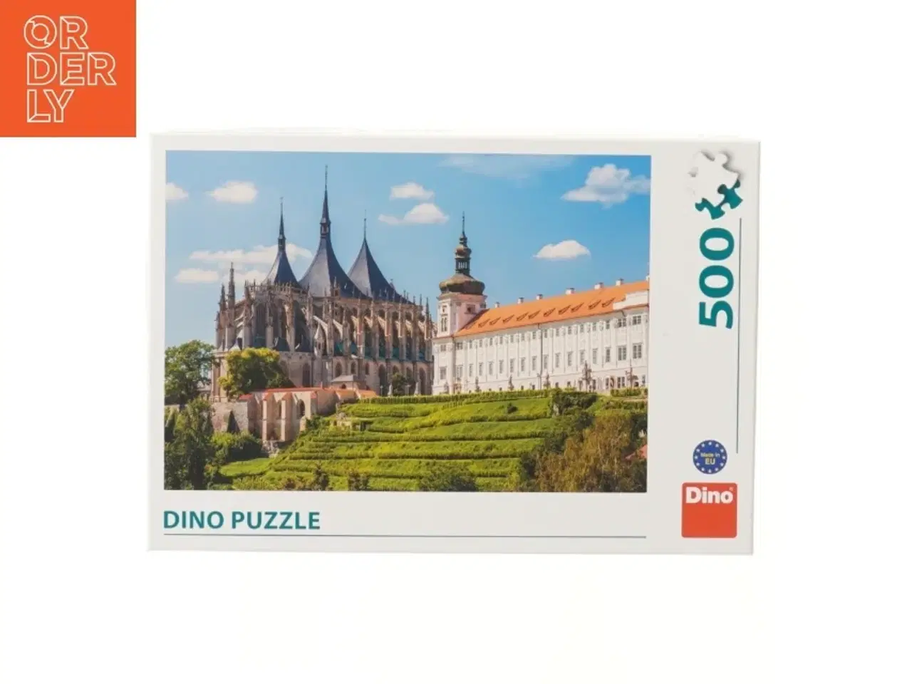 Billede 1 - 500-brikker Dino puslespil fra Dino (str. 500 brikker 47x33 cm)