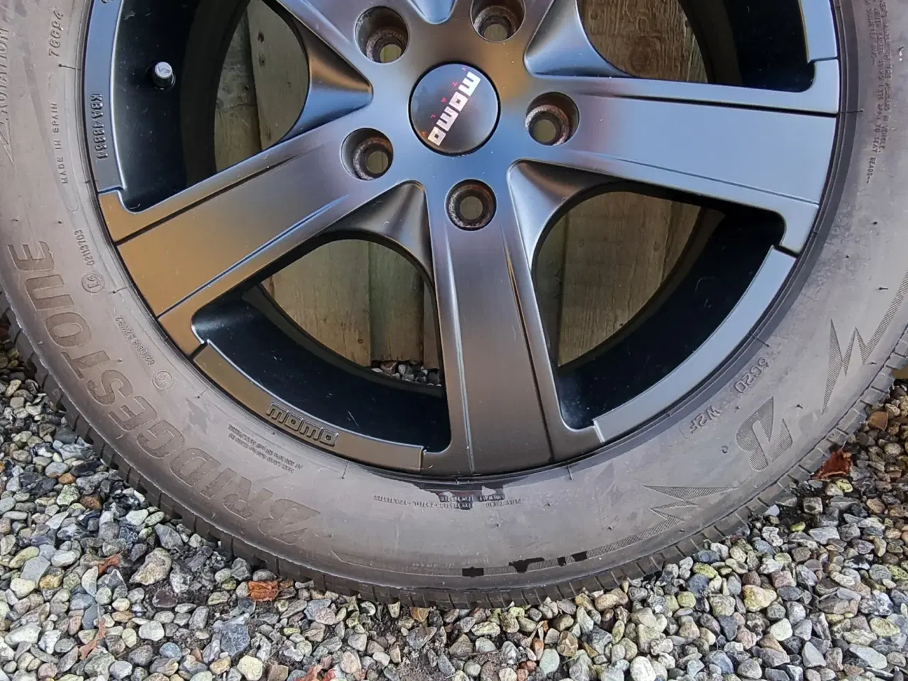 Billede 4 - Nye sorte 16" alu med gode vinterdæk 