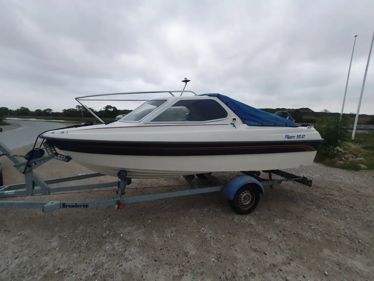 Billede 2 - Trailer med Flipper 515 HT, Speedbåd, årg. 2004