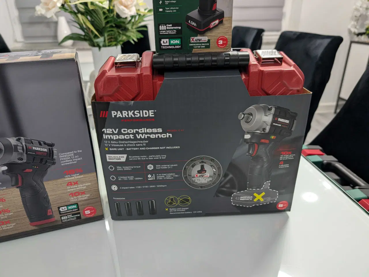 Billede 6 - PARKSIDE Performance 12V værktøjssæt – NYT UÅBNET