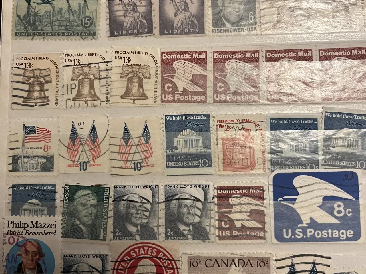 Billede 3 - Frimærker, danske og fra mange lande