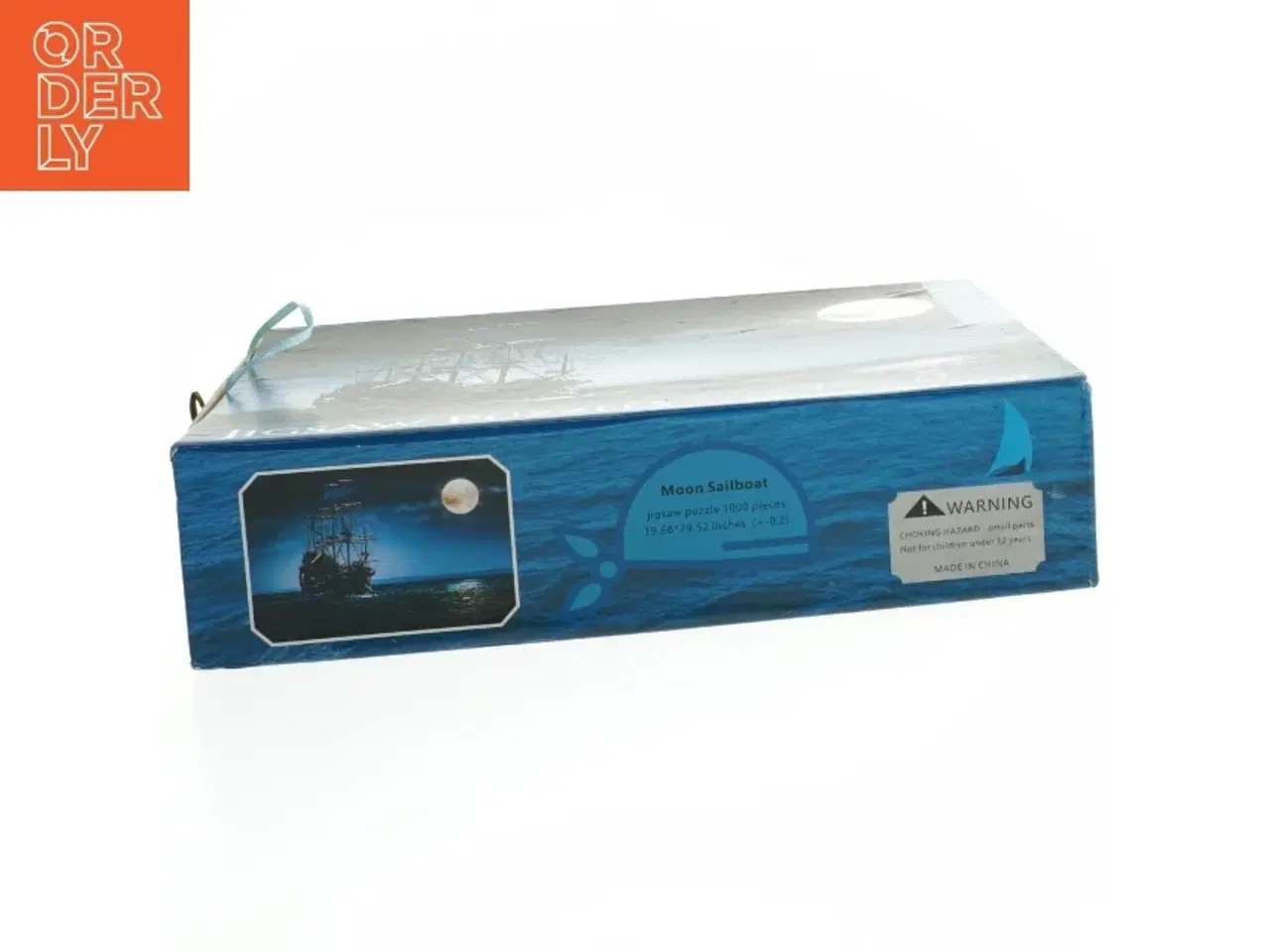 Billede 2 - Jigsaw puzzle med måneskib fra InGooooD (str. 26x20 cm)