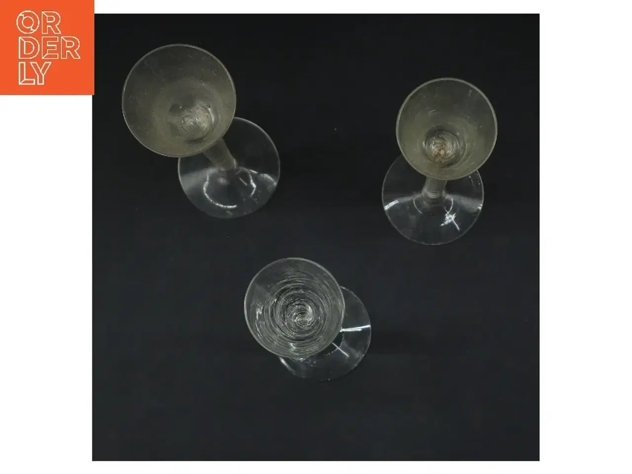 Billede 2 - Glas lysestager (str. 3 stk Ø 4,5 cm længde 22 cm)