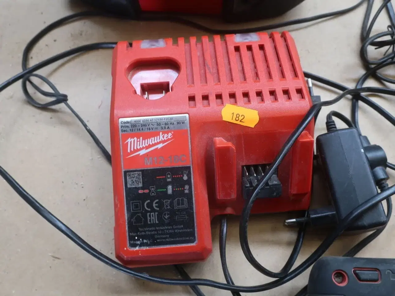 Billede 7 - Bajonet sav, radio MILWAUKEE 3 stk. lader og 1 batteri