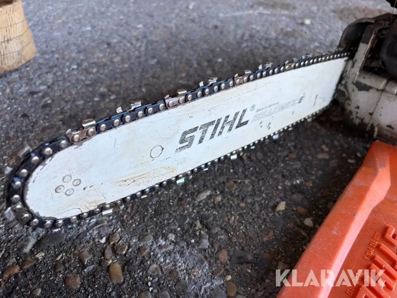 Billede 11 - Lot - borehammer, slampumpe, kædesav, stavvibratorer og kædeslæng - 1 palle