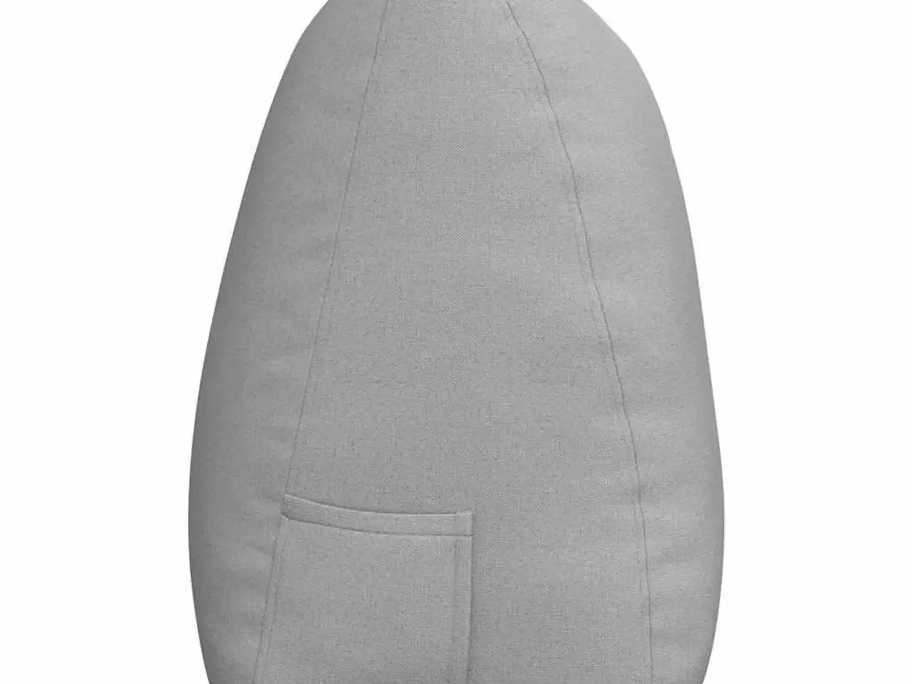 Billede 7 - Rygpude Skygrå 140 x 24 x 50 cm Stof