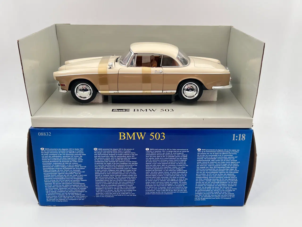 Billede 5 - 1956 BMW 503 3,2 V8 Coupe 1:18  Super sjælden
