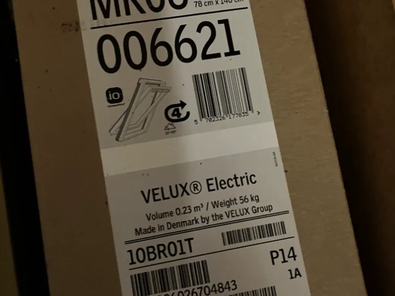 Billede 1 - Nyt Veluxvindue ggu mk08
