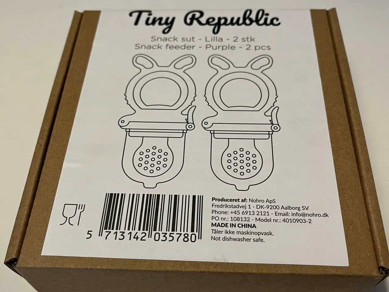 Billede 1 - Snack sut fra tiny republic